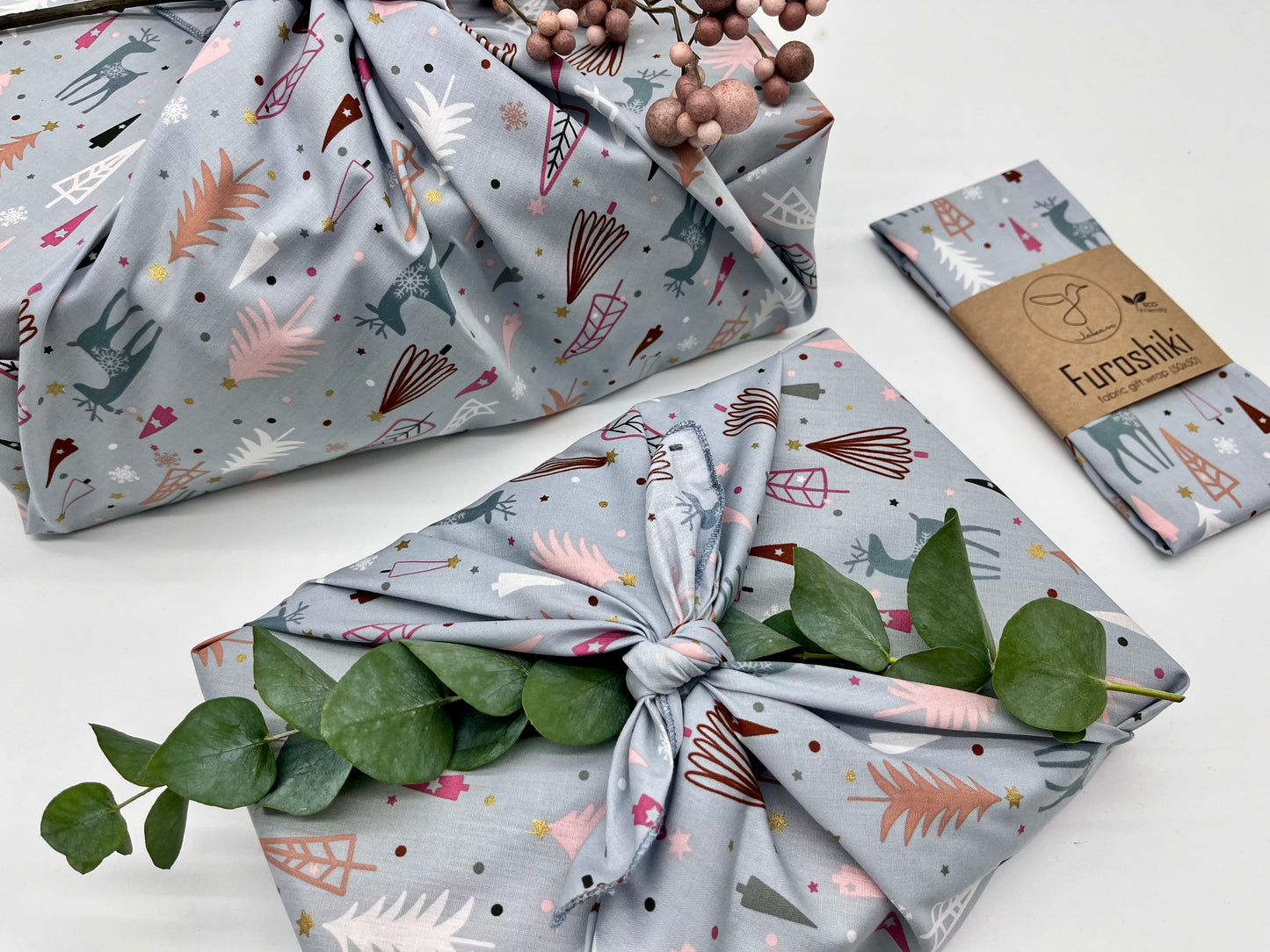 Furoshiki | Weihnachten Pastell
