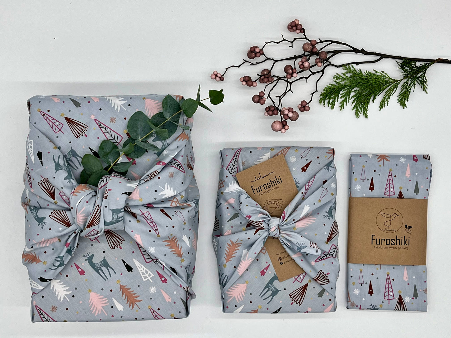 Furoshiki | Weihnachten Pastell