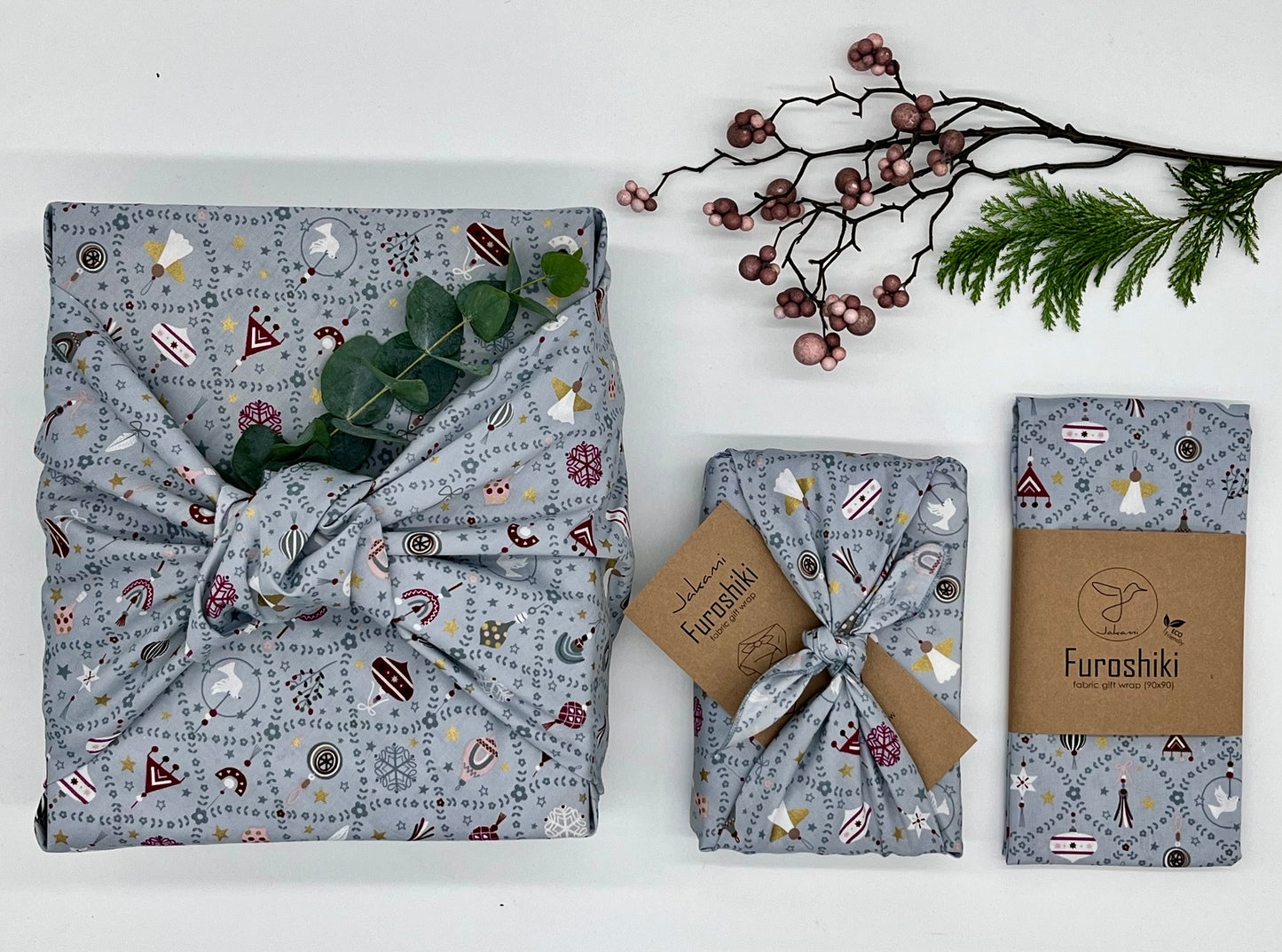 Furoshiki | Weihnachten Pastell