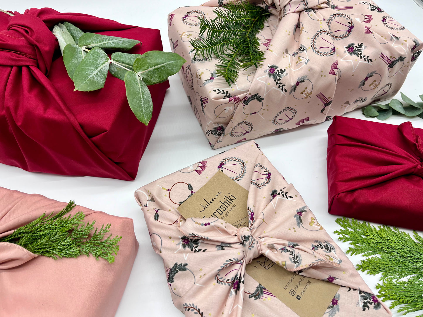 Furoshiki | Weihnachten Rosé