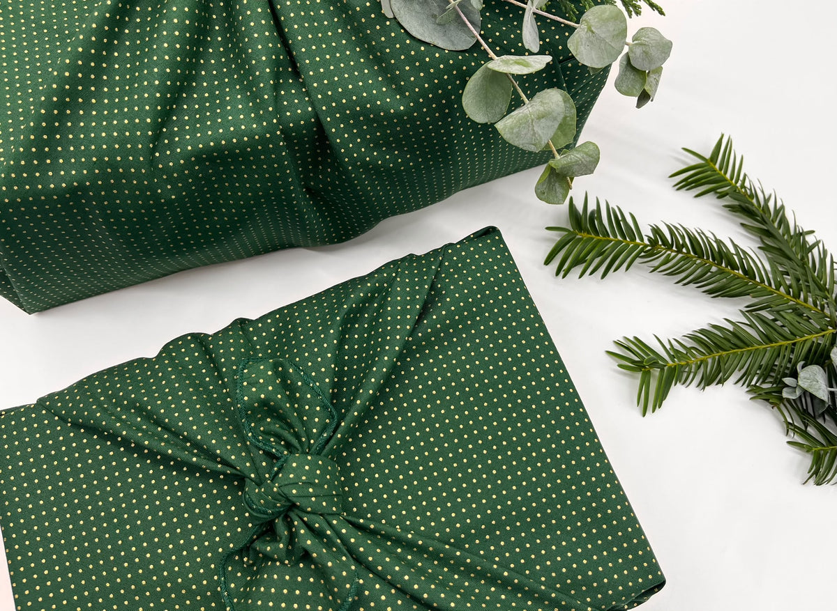 Furoshiki  | Weihnachten Grün
