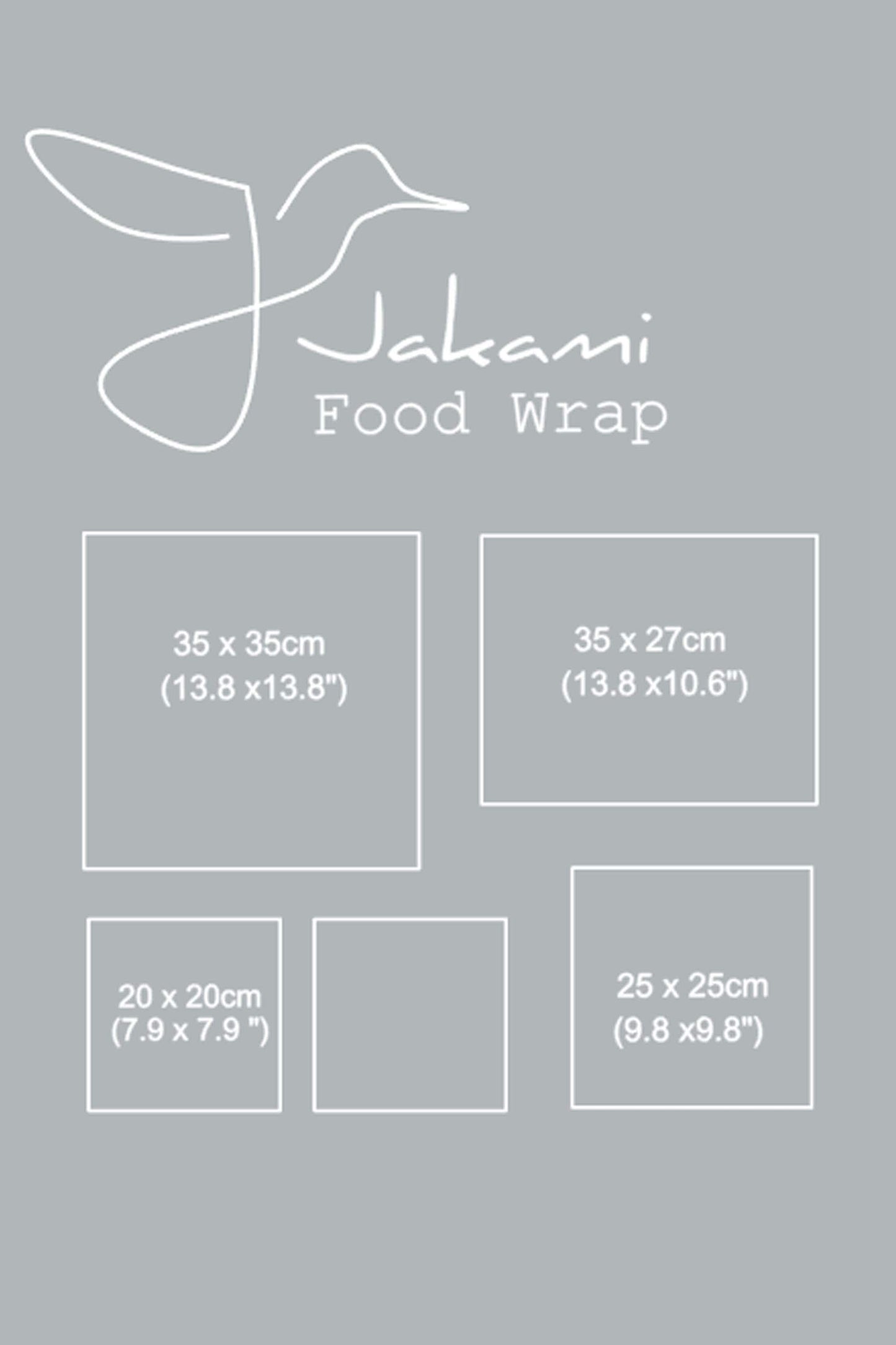 Bienenwachstuch, 5er XL-Set Girl Power, Food Wrap